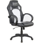 LAMTECH GAMING CHAIR B.WHITE KRONOS_1