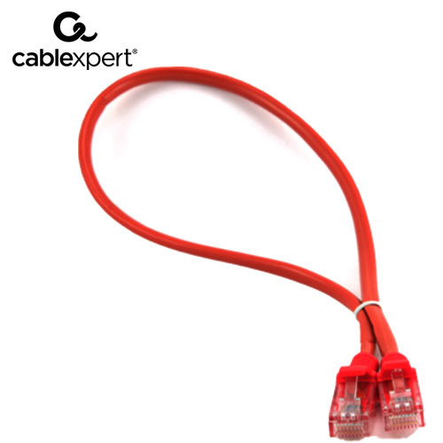 CABLEXPERT CAT5E UTP PATCH CORD 0.5M RED_1
