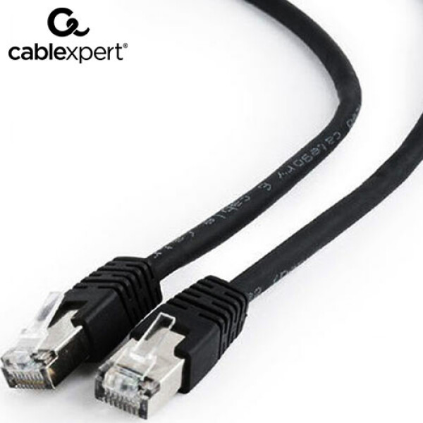 CABLEXPERT FTP CAT6 PATCH CORD BLACK 3M_1
