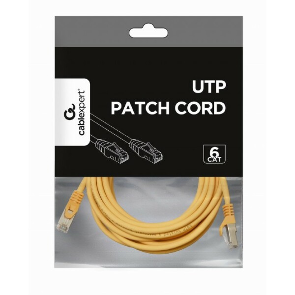 CABLEXPERT UTP CAT6 PATCH CORD 3M YELLOW_3