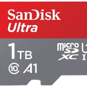 Sandisk Ultra Android microSDXC 1TB Class 10 A1 150MB/s με Adapter -  SDSQUAC-1T00-GN6MA