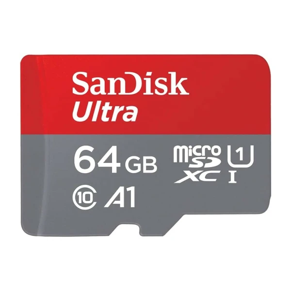 Sandisk Ultra Android microSDHC 64GB Class 10 A1 140MB/s με Adapter