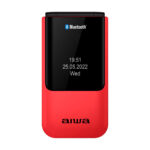 AIWA SLIM BT CLAMSHELL FLIP-STYLE DUAL SIM PHONE RED_2