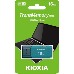 KIOXIA USB 2.0 FLASH STICK 16GB HAYABUSA AQUA U202_1