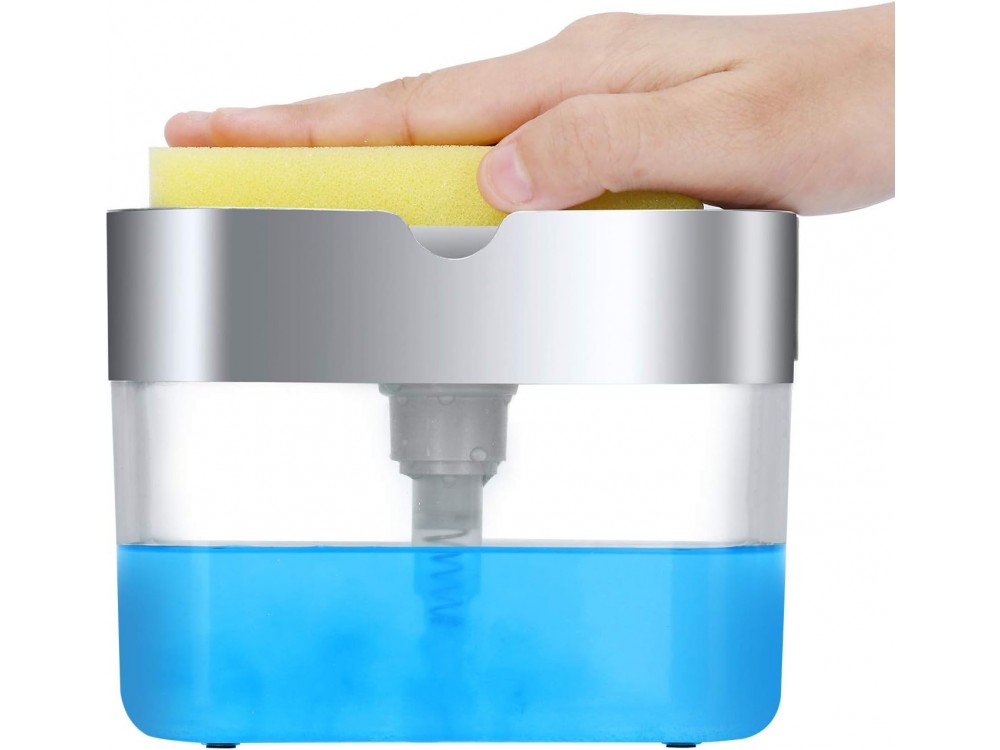 AJ Dish Soap Dispenser 3-in-1