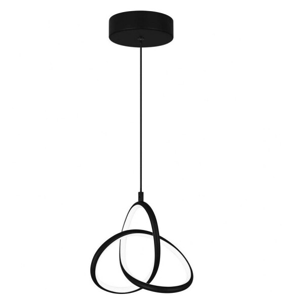 Φωτιστικό Οροφής 15W 4000K Φ22cm x 1m σε Μαύρο Χρώμα POWERTECH HLL-0123