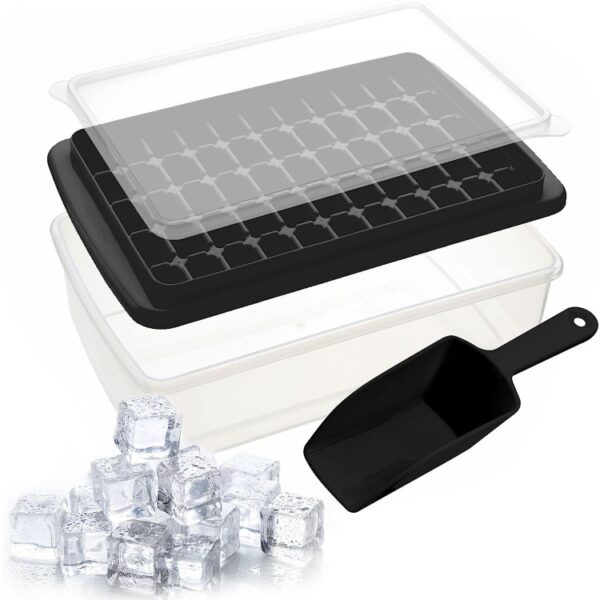 AJ Ice Cube Tray With Lid & Bin