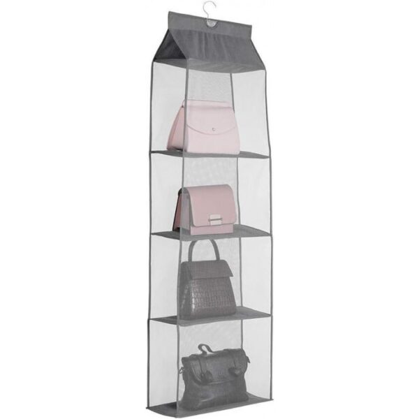 AJ 4-Tier Hanging Purse Organizer for Closet