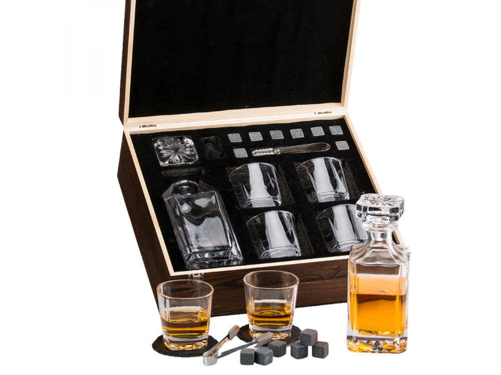 Forneed Quattro Whisky Glasses & Stones Gift Set - Σετ Δώρου Ουίσκι