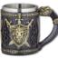 ΠΟΤΗΡΙ ΔΙΑΚΟΣΜΗΤΙΚΟ TOLE10 Lion shield resin ornamental mug
