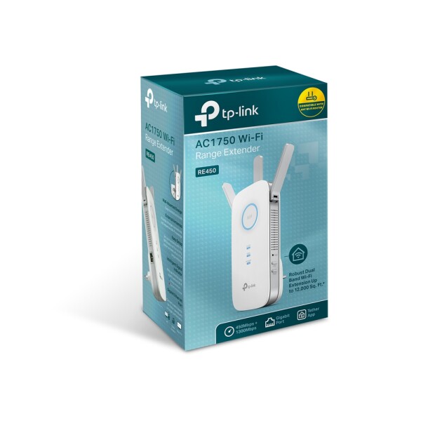 WIRELESS RANGE AC1750 ΠΡΙΖΑΣ 3 ΚΕΡΑΙΕΣ DB RE450