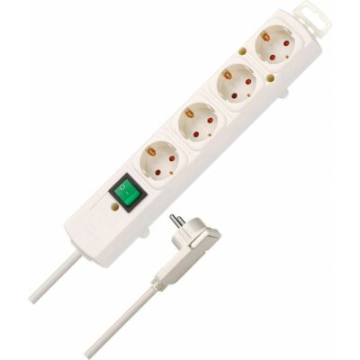 Brennenstuhl Comfort-Line Plus 4-outlet Surge Protection Strip