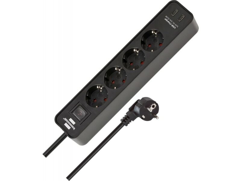 Brennenstuhl Ecolor 4-outlet Extension socket