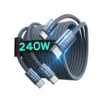 Lisen Σετ 2 Καλώδια USB-C σε USB-C