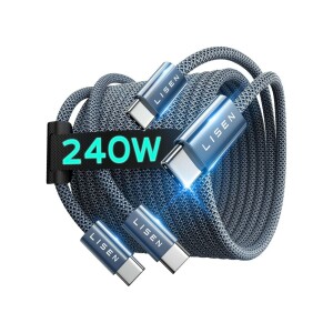 Lisen Σετ 2 Καλώδια USB-C σε USB-C