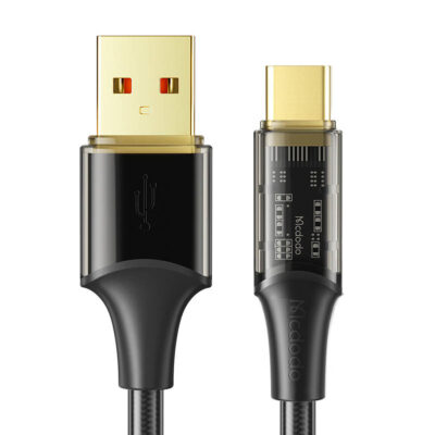 Cable USB-C  Mcdodo CA-2092 6A, 1.8m (black) Mcdodo