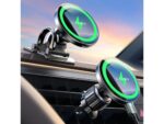 Lisen Magnetic Car Phone Mount & 15W Charger