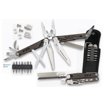 ΠΟΛΥΕΡΓΑΛΕΙΟ K25, titanium grip pliers.14 interc. tips (11152)