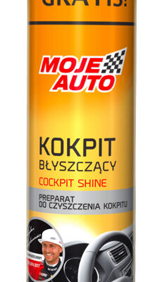 MOJE AUTO σπρέι γυαλίσματος πλαστικών αυτοκινήτου 19-009E, βανίλια, 750ml