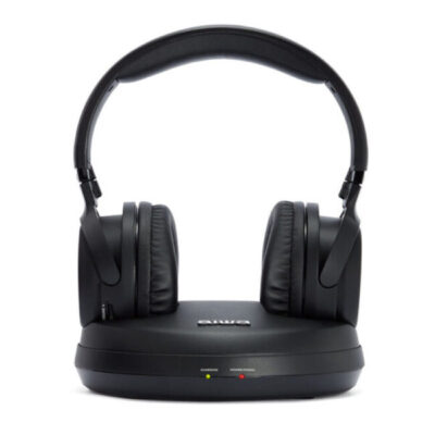 AIWA WIRELESS STEREO TV RF HEADPHONE SYSTEM BLACK WHF-930D