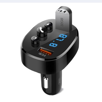 Bluetooth αναμεταδότης με θύρα φόρτισης QC3.0 max.18W XO BCC03