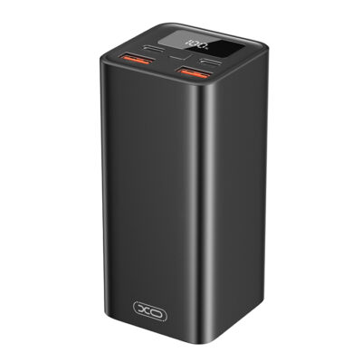 Power Bank 20.000 mAh, με 4 θύρες USB (2x USB-C, 2x USB-Α) σε μαύρο χρώμα XO PB97
