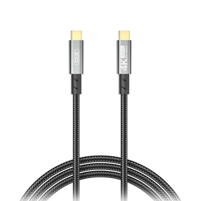 Καλώδιο USB 3.2 Gen 2x2 Type-C αρσ. - Type-C αρσ., 1.00m σε μαύρο χρώμα XO GB020