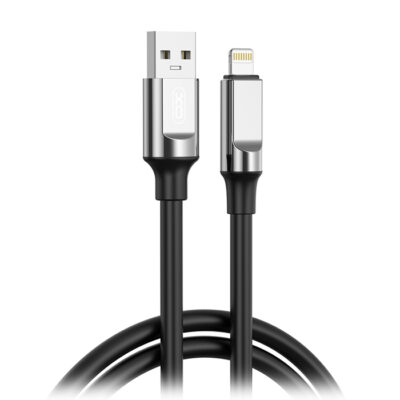 Καλώδιο φόρτισης USB-A σε Lightning, 1m, σε μαύρο χρώμα XO NB251