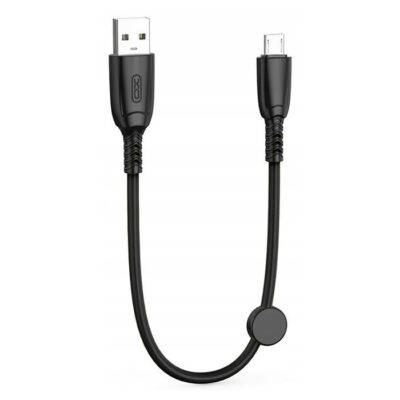 Καλώδιο USB High-Speed Α αρσ. - MICRO USB αρσ., 0.25m σε μαύρο χρώμα XO NB247