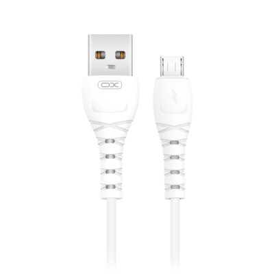 Καλώδιο USB High-Speed Α αρσ. - Micro USB αρσ., 1.00m σε λευκό χρώμα XO NB-Q165