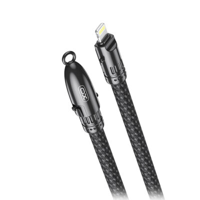 Καλώδιο USB High-Speed Type-C αρσ. - Lightning, 0.2m σε μαύρο χρώμα XO NB-Q289A