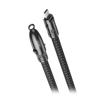 Καλώδιο USB High-Speed Type-C αρσ. - Type-C αρσ., 0.2m σε μαύρο χρώμα XO NB-Q289B