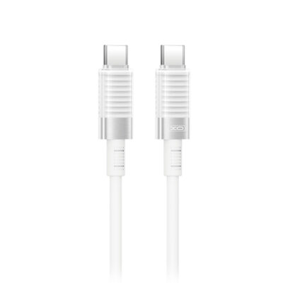 Καλώδιο USB High-Speed Type-C αρσ. - Type-C αρσ., 1.00m σε λευκό χρώμα XO NB-Q282B