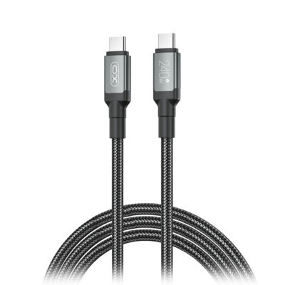 Καλώδιο USB High-Speed Type-C αρσ. - Type-C αρσ., 2.00m σε μαύρο χρώμα XO NB-Q264B