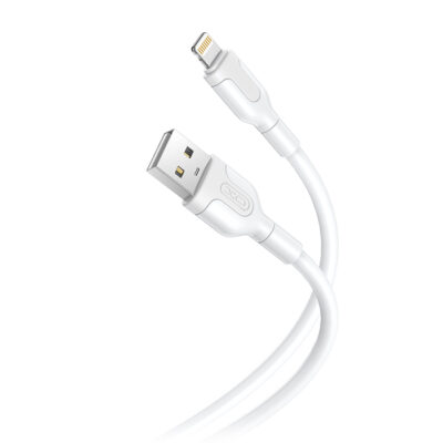 Καλώδιο USB High-Speed A αρσ. - Lightning 10.5W, 1.00m σε λευκό χρώμα XO NB212