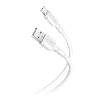 Καλώδιο USB High-Speed A αρσ. - USB Type-C αρσ. 10.5W, 1.00m σε λευκό χρώμα XO NB212