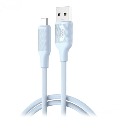 Καλώδιο USB High-Speed A αρσ. - USB Type-C αρσ. 15W, 1.00m σε μπλε χρώμα XO NB265