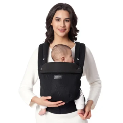 Momcozy PureHug Εργονομικός Μάρσιπος Μεταφοράς Μωρού από Νεογέννητο 3kg έως Νήπιο 20kg με Διάτρητο Ύφασμα