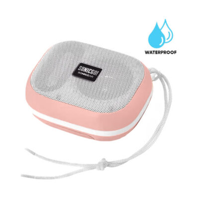 SONICGEAR PORTABLE BT5.3 WATERPROOF SPEAKER SONICGO! 101 AQUA PINK SG101-AQUA-P