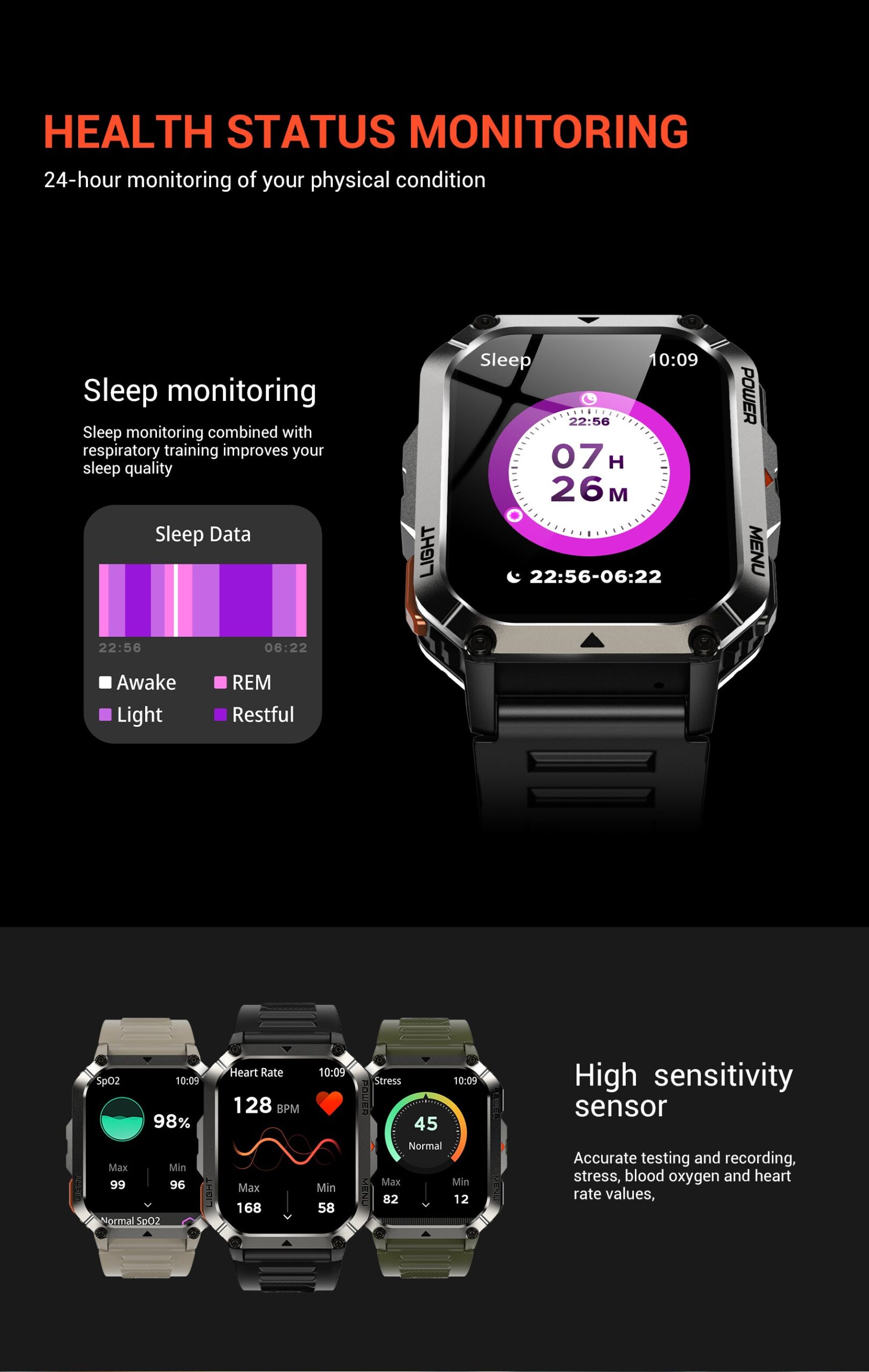 Blackview W70 Pro Outdoor Smartwatch