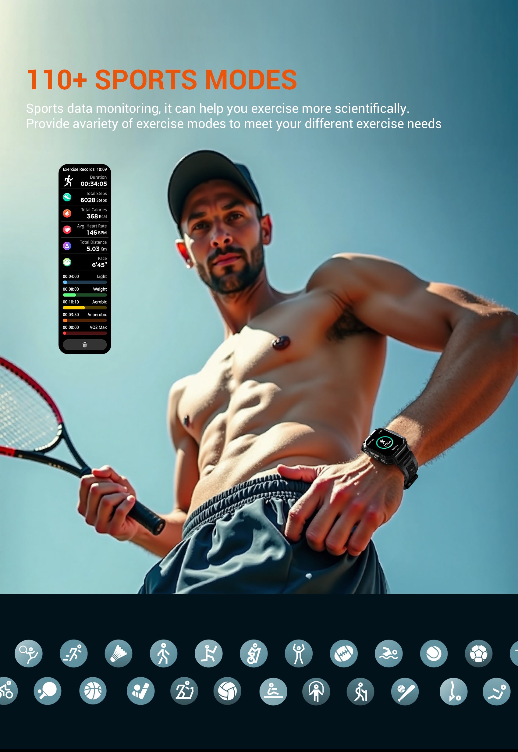Blackview W70 Pro Outdoor Smartwatch