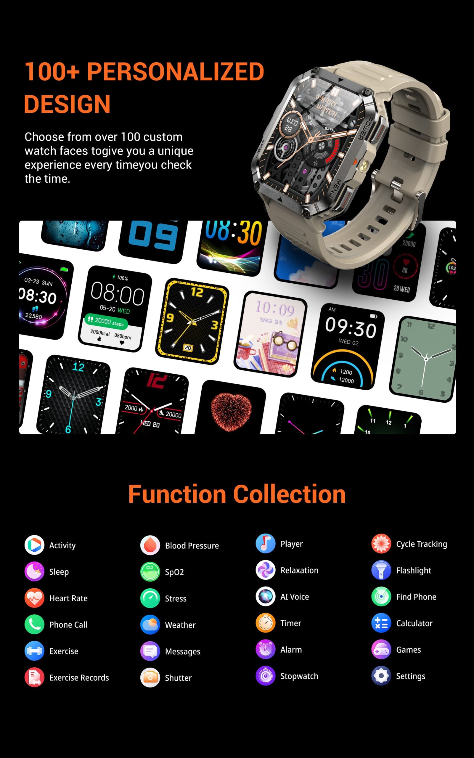Blackview W70 Pro Outdoor Smartwatch